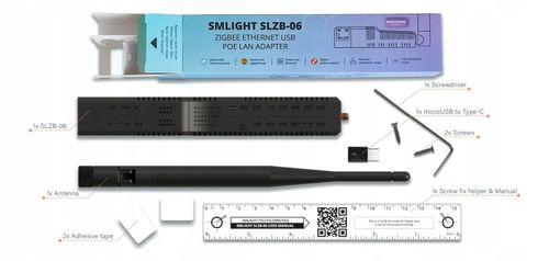 Koordynator SLZB-06 Zigbee CC2652P Ethernet PoE USB LAN WiFi Home Assistant na Arena.pl