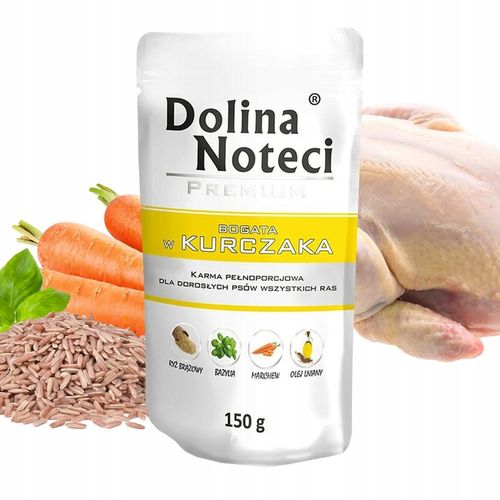 DOLINA NOTECI Premium bezzbożowa Karma mokra dla psa MIX Smaków 60 x 150g na Arena.pl