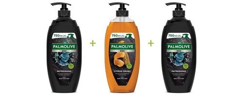 PALMOLIVE MEN żel pod prysznic męski 3x750 ml na Arena.pl