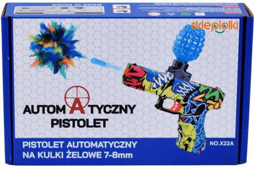 PISTOLET KARABIN NA KULKI WODNO ŻELOWE AUTOMATYCZNY ZESTAW AUTOMAT GLOCK na Arena.pl