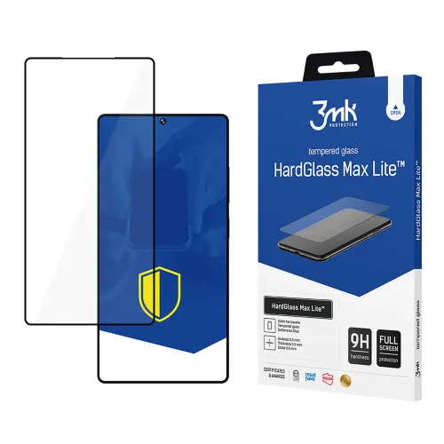 Szkło hartowane 3mk HardGlass Max Lite Black na Samsung Galaxy S25 Ultra na Arena.pl