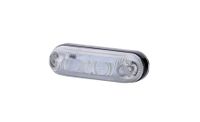 Lampa LED obrysowa owalna biała (LD370)