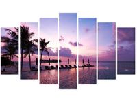 OBRAZ MAGICZNY ZACHÓD SŁOŃCA MALEDIWACH