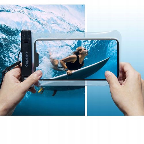 SPIGEN A601 UNIVERSAL WATERPROOF CASE CRYSTAL CLEAR na Arena.pl