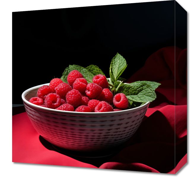 Obraz 40x40cm Malinowa Misa zdjęcie 1