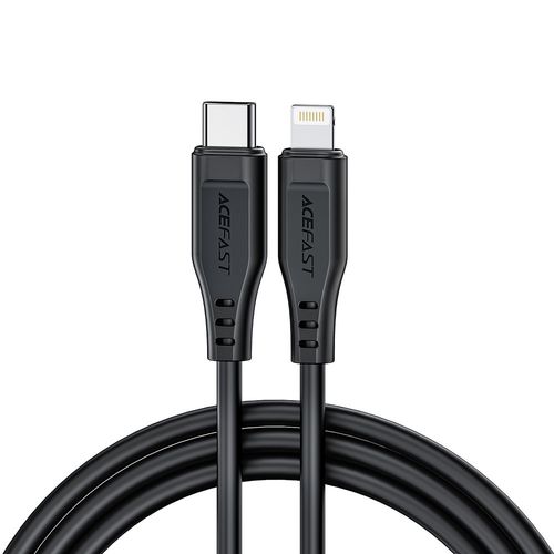 kabel przewód do iphone mfi usb-c - lightning 30w 3a 1.2m biały na Arena.pl