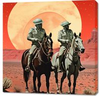 Obraz 90x90cm Patrol Kosmiczny