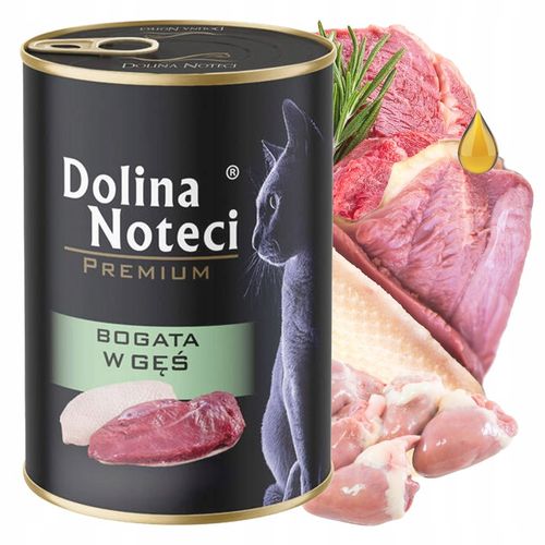 DOLINA NOTECI Premium Karma mokra dla kota Mix Smaków 12 x 400g bezzbożowa na Arena.pl