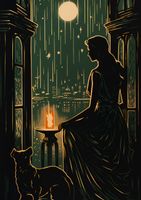 Plakat 59,4x84,1cm Nocne Szeptanie