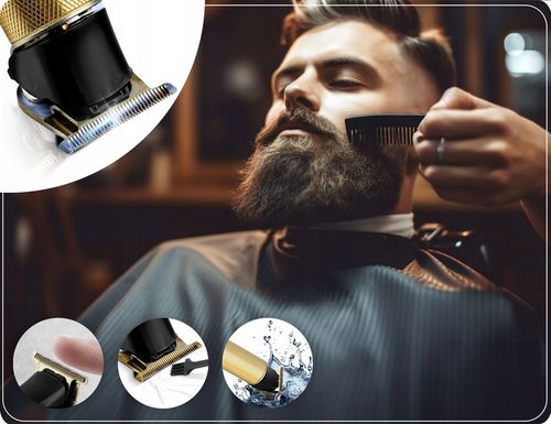 MASZYNKA DO STRZYŻENIA WŁOSÓW WIELOFUNKCYJNY TRYMER DO BRODY CIAŁA na Arena.pl