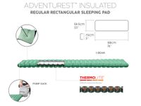 bestway dmuchana karimata materac adventurest 188 x 58,5 x 7,5 cm 69617