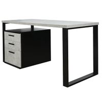 Biurko Neptun kontenerek Beton 160x68 MebleKreator