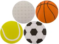 Podkładki na Stół - Piłka Nożna, Koszykówka, Golf i Tenis - Zestaw 4 sztuk
