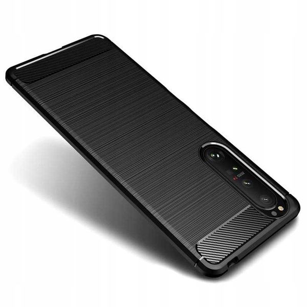 Spacecase Carbon Sony Xperia 1 Iv Czarny zdjęcie 2