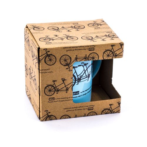 KUBEK CERAMICZNY ROWER NIEBIESKI 325 ml na Arena.pl