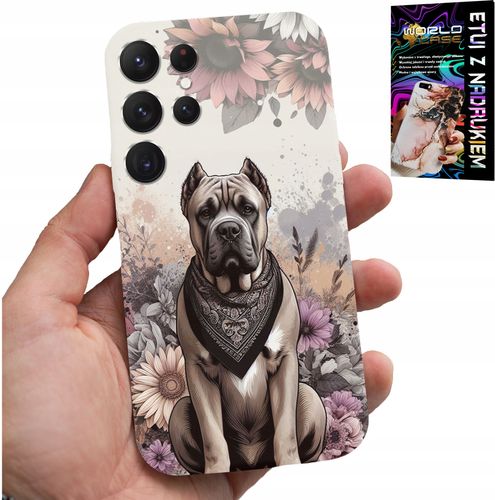 ETUI DO SAMSUNG GALAXY S22 Ultra - PSIE RASY PSIE WZORY POKROWIEC + FOLIA na Arena.pl