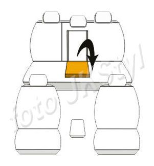 Pokrowce MIAROWE do BMW 3 E 90 E90 2004-2011r. P4 zdjęcie 3