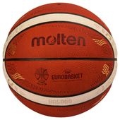 Piłka do koszykówki Molten Eurobasket 2025 Oficjalna meczowa B7G5000-E5Z