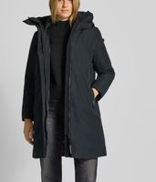 khujo Parka o kroju regular fit z kapturem model Nellen antracytowy M