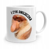 Kubek Prezent Śmieszny Nosacz I Cyk Dwujeczka Z Nadrukiem Ze Zdjęciem