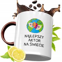 Kubek Bordowy Dla Aktora Na Urodziny Prezent Z Nadrukiem Ze Zdjęciem