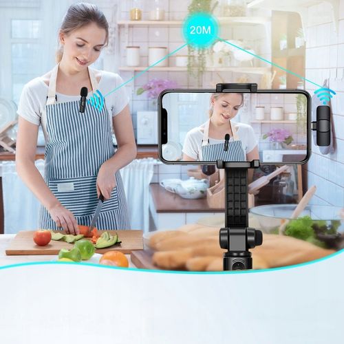 2x MIKROFON BEZPRZEWODOWY KRAWATOWY + ODBIORNIK USB-C + ADAPTER DO IPHONE na Arena.pl