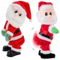 Tańczący Śpiewający Mikołaj Twerkujący Śmieszny Na Boże Narodzenie Gwiazdkę