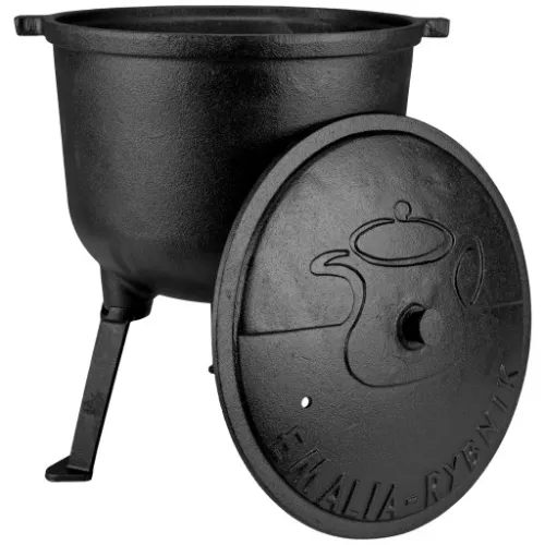 KOCIOŁEK ŻELIWNY Myśliwski 10L Garnek na ognisko na Arena.pl
