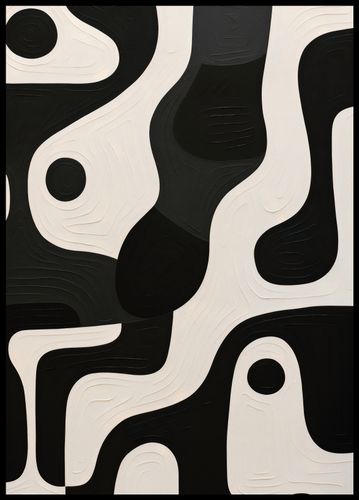 Plakat 64x90cm Kontrastowa Harmonia na Arena.pl