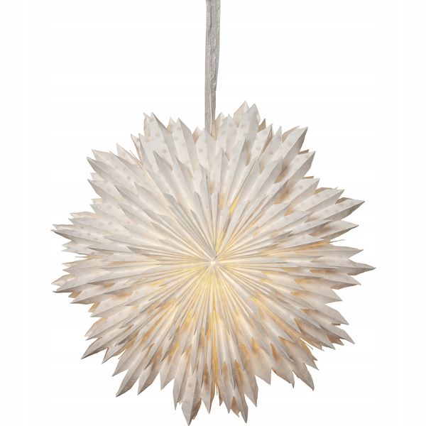 Gwiazda wisząca biała CLOUD 60 cm zdjęcie 1