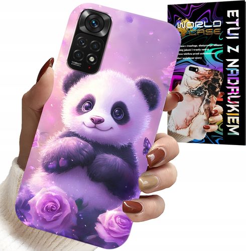 ETUI DO XIAOMI NOTE 11 PRO - SŁODKA PANDA WZORY DLA DZIECI + SZKŁO na Arena.pl