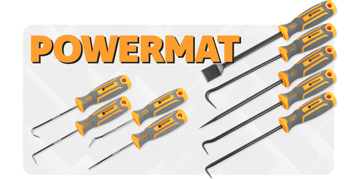 ZESTAW HACZYKÓW Z RĘKOJEŚCIĄ 9el. HAKÓW SKROBAKÓW DO ORINGÓW USZCZELEK HAK na Arena.pl