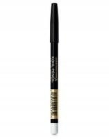 max factor kohl pencil 010 white - miękka kredka do oczu, metaliczna