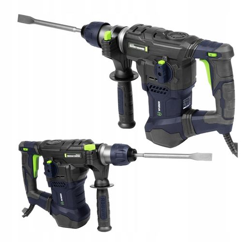 WIERTARKA MŁOTOWIERTARKA MŁOT UDAROWY 1500W MOCNA SDS+ WIERTŁA SZPICAK na Arena.pl