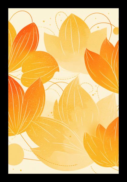 Plakat 30x45cm Jesienna Wizualizacja zdjęcie 2