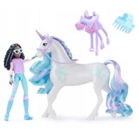 UNICORN ACADEMY AKADEMIA JEDNOROŻCÓW ZESTAW LALKA LAYLA JEDNOROŻEC GLACIER