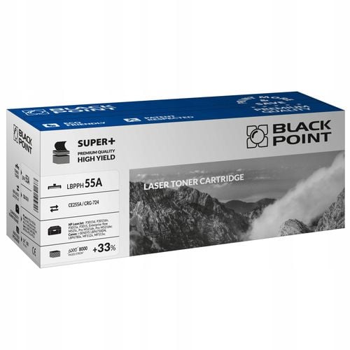 Toner Black Point do Hp (CE255A) Black 8000 str. z chipem na Arena.pl