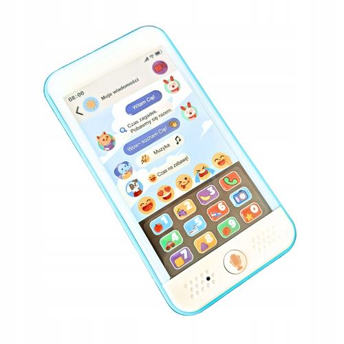 Hola Interaktywny telefon dla dzieci smartfon edukacyjny 100 dźwięków gra na Arena.pl