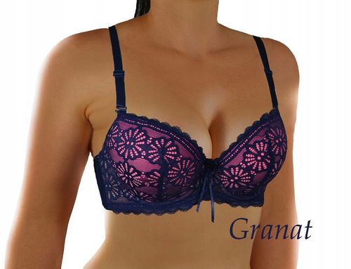 Koronkowy exclusive MAX PUSH UP B 75 Kolory na Arena.pl