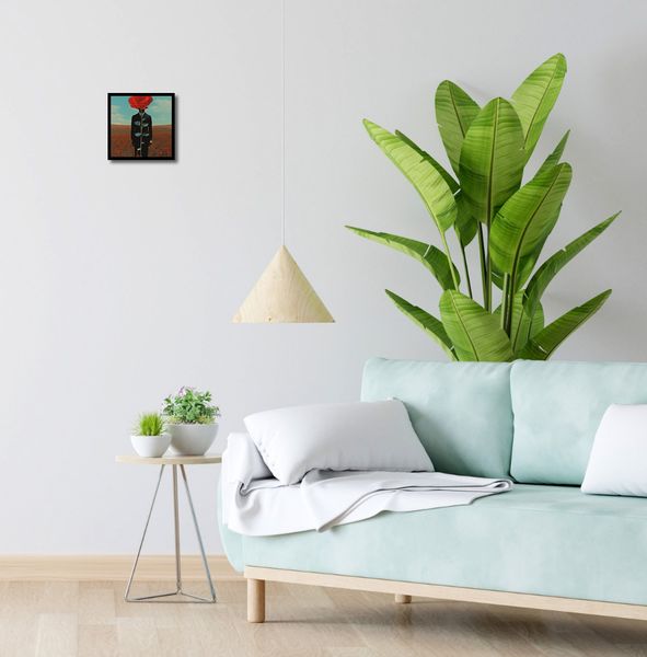 Plakat 20x20cm Obserwator zza Maku zdjęcie 4