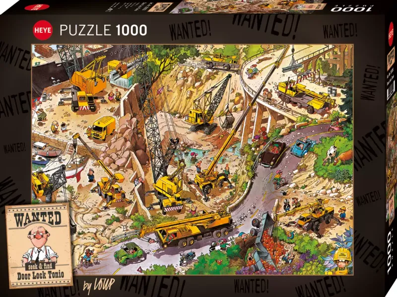 Puzzle 1000 elementów. Wanted! Tonio, Loup zdjęcie 1