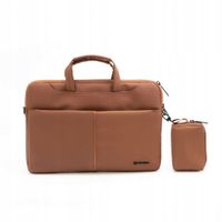 Torba na laptop notebook FORCELL F-PROTECT URBAN STYLE 15,6 cali - brązowa