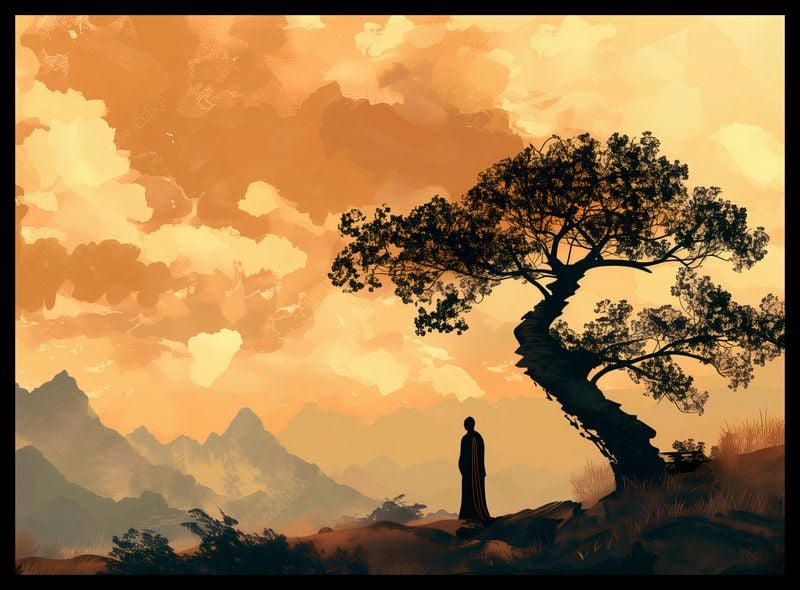 Plakat 55x40cm Zen zdjęcie 2