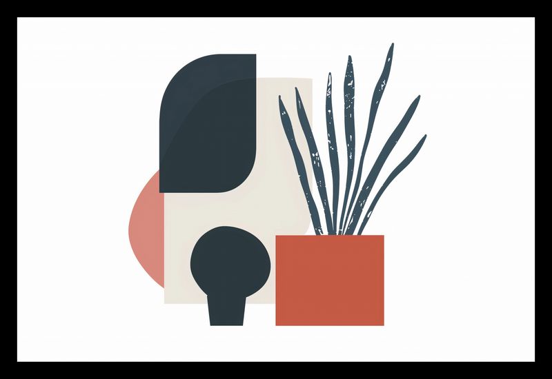 Plakat 30x20cm Zamknięte Myśli zdjęcie 2