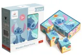 TREFL Zabawka drewn.Block puzzle Lilo_Stitch 62083