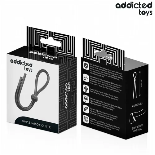 addicted toys single loop - silikonowa lina regulowana 19,5 cm na Arena.pl