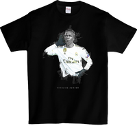 Koszulka T-shirt Vinicius Junior z autografem