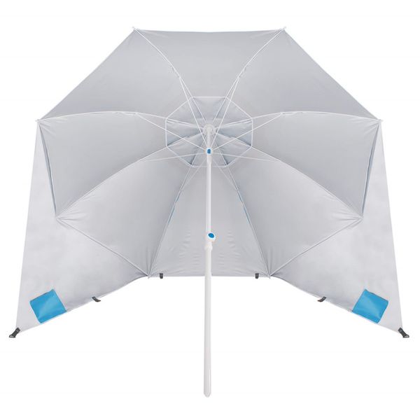 Parasol plażowy 180 cm namiot niebieski zdjęcie 3