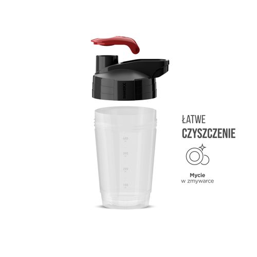 SHAKER 400ml - Circle technology SHK004, Biały na Arena.pl