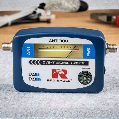 MIERNIK SYGNAŁU DVB T2 RED EAGLE ANT300 Z KOMPASEM PODŚWIETLENIE ETUI na Arena.pl